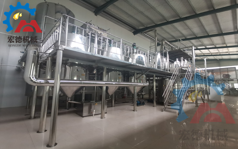 米糠油物理精煉生產(chǎn)線，宏德廠家按需求定制設(shè)備及方案