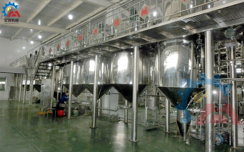 精煉大豆油設(shè)備，廠家按需定制提供免費(fèi)安裝調(diào)試服務(wù)